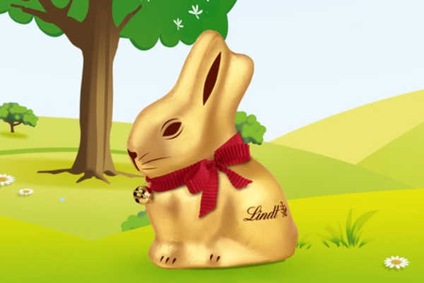 Les chocolats Lindt de Pâques 1