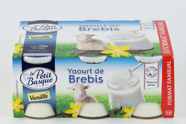 Yaourt de brebis saveur citron - Le Petit Basque