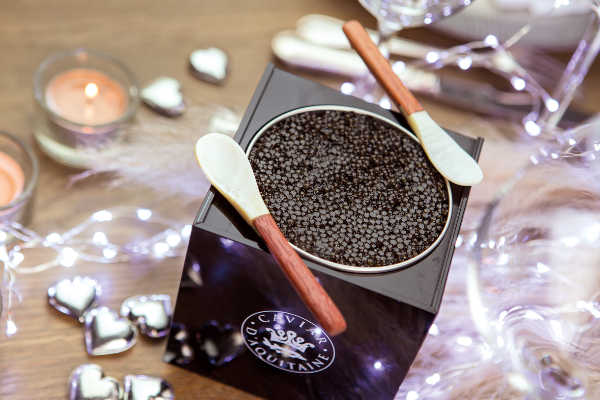 Coffret dégustation caviar d'Aquitaine