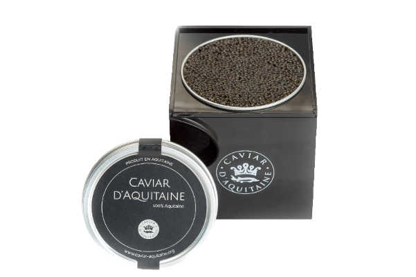 Coffret dégustation caviar d'Aquitaine