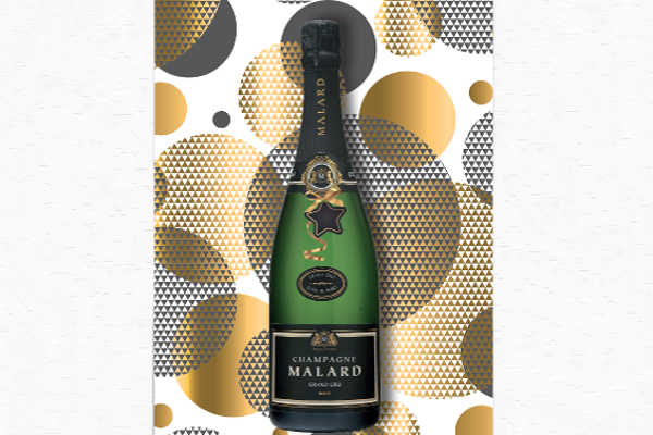 Champagne malard pour les reveillons 