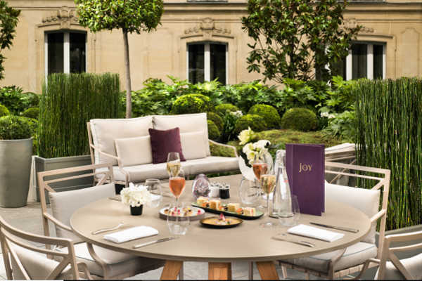 Restaurant Le Joy au Fouquet’s Barrière Paris