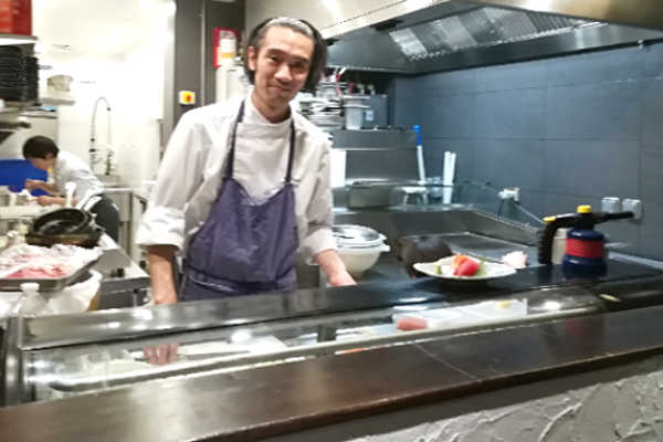 kura restaurant japonais chef