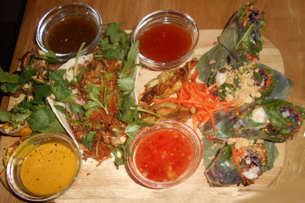 restaurant thailandais chang à paris les entrées