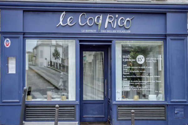 Restaurant Le Coq Rico Butte Montmartre 75018 Paris - Métro Lamarck-Caulaincourt