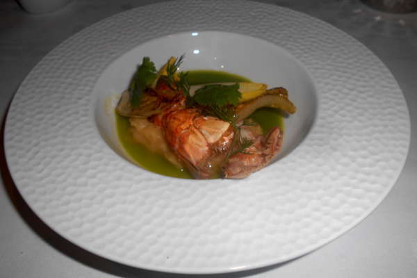 sers restaurant paris 75008 langoustine