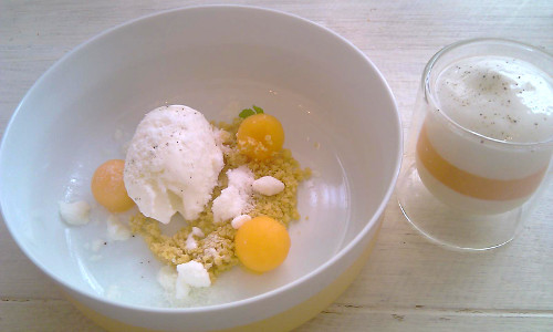 Neige dété, le dessert