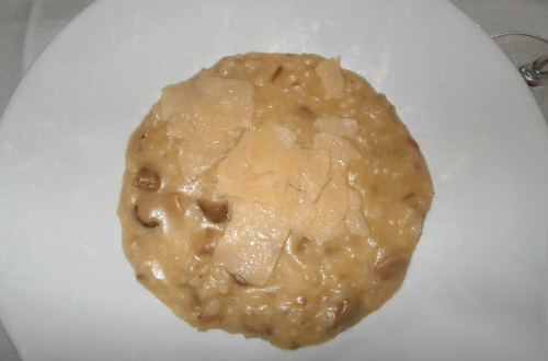 Pharamond restaurant le risotto au parmesan