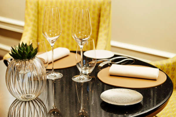 baudelaire burgundy table