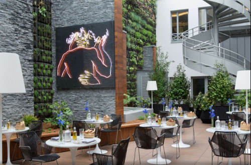 origin restaurant hotel renaissance terrasse