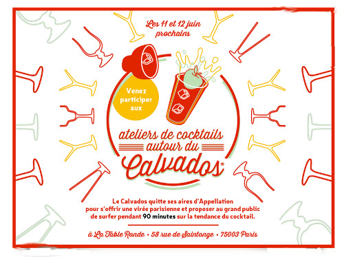 Atelier Calvados-cocktail à Paris