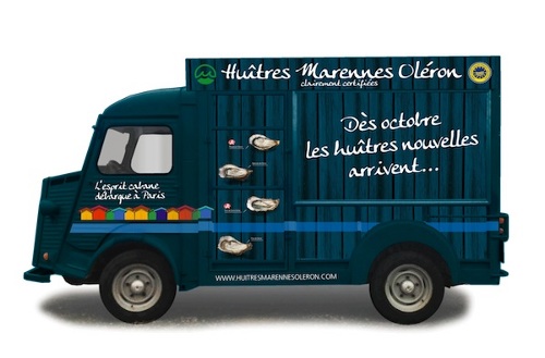 La Cabane des Huîtres itinérante à Paris