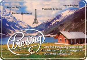 Pressing tourne Paris ete 2015