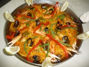 la paella du restaurant elpicador 75017Paris 