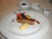 Restaurant l'Opéra à l'hôtel Mont Royal à Chantilly - la poitrine de veau