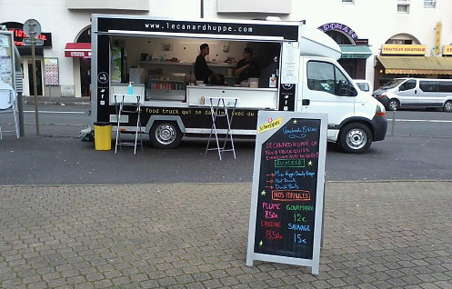 Le Canard Huppé, food truck à Paris