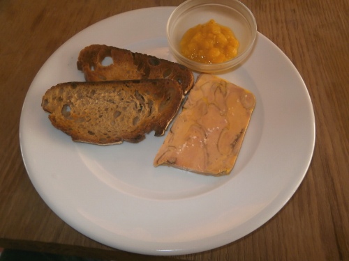 ma Cocotte aux puces, le foie gras et chutney de mangue