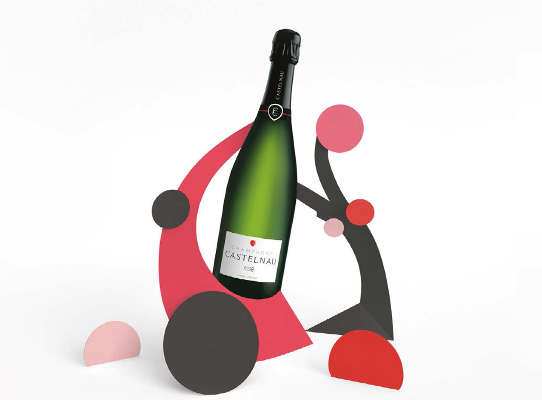 castelnau 2017 brut rose