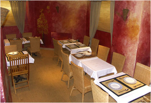 Restaurant Mai Thai à Paris, l'agréable salle à manger 