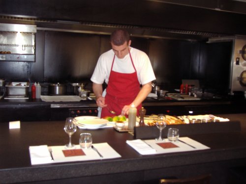 Restaurant le Pinxo  à Paris 1er - un resto tendance vraiment sympa ou le chef exécute à merveille une cuisine mode 