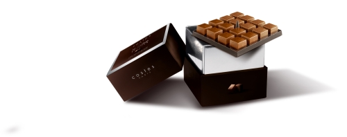chocolat Costes cubes demi noir 