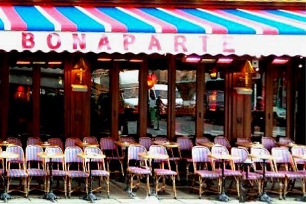 Café restaurant le Bonaparte 75006 Paris - Métro : Saint-Germain des Près