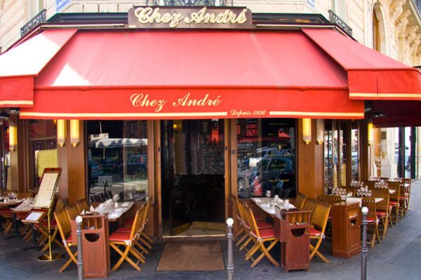La Saint Valentin au restaurant Chez André à Paris 8e