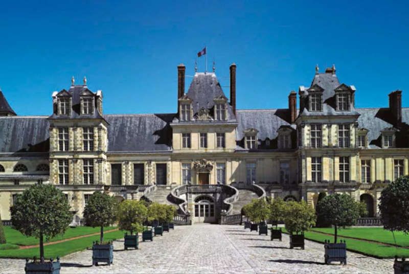 Napoléon III et Eugénie à Fontainebleau