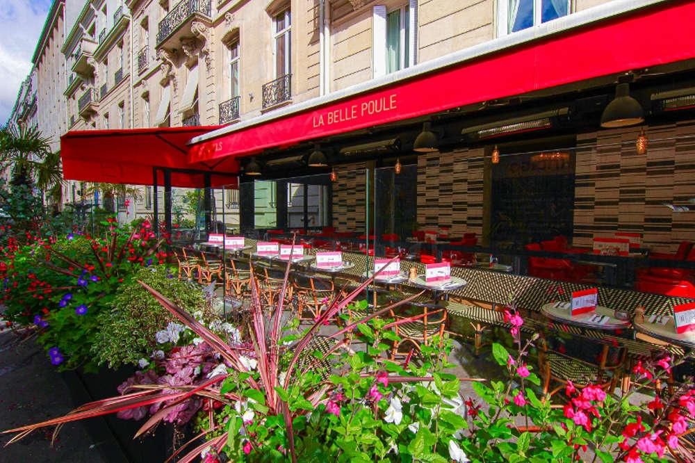 Restaurant La Belle Poule, joli restaurant des beaux quartiers