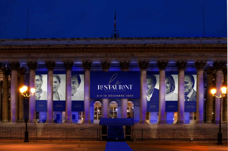 Le Restaurant, table éphèmère