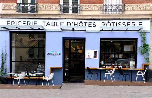 Restaurant Jeanne B Métro Lamarck - Caulaincourt