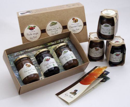 Confits et pâte à tartiner Confibio : le pack dégustation