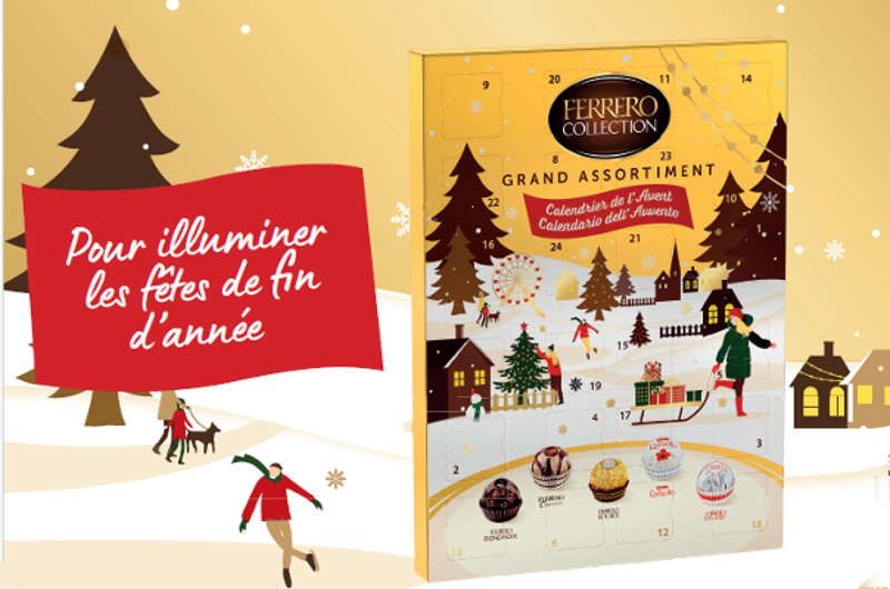 Calendrier de l'Avent 2024 Ferrero Rocher