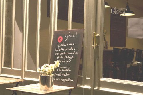 Glou, restaurant du Marais à Paris, Métro Filles du Calvaire