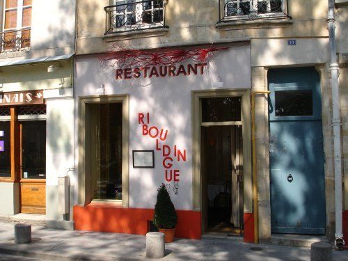 Ribouldingue restaurant à Paris 5e, adorable resto voué aux produits tripiers