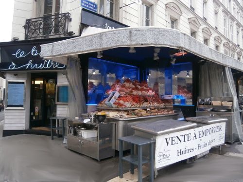 Bar à Huîtres place des Vosges, Métro Bastille