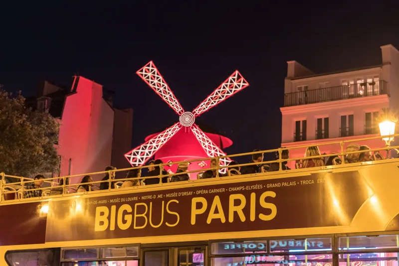 Circuit des illuminations de Noël à Paris