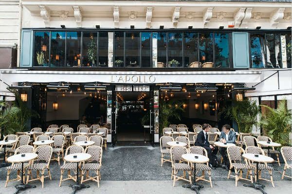 apollo brasserie montparnasse terrasse