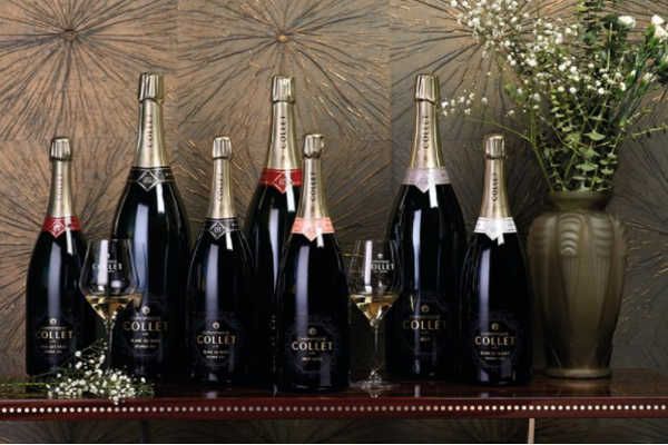 Champagne Collet pour Noël et le Nouvel An