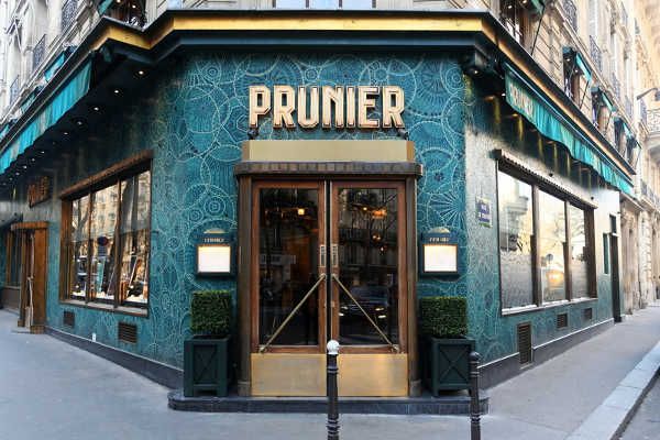 Restaurant Café Prunier à Paris