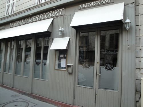 Le Grand Mericourt, restaurant gastronomique à Paris 11e  Métro Saint-Ambroise
