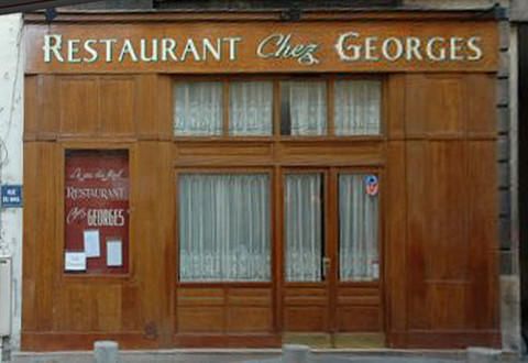 Chez Georges, restaurant réputé rue du mail à Paris 2e