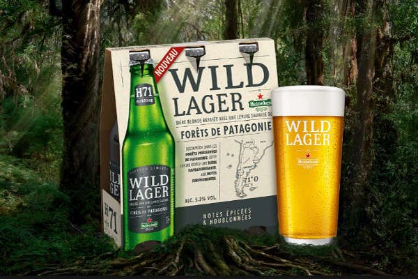 Bières Wild Lager by Heineken