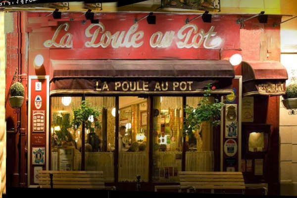 réveillon du Nouvel An au restaurant La Poule au Pot