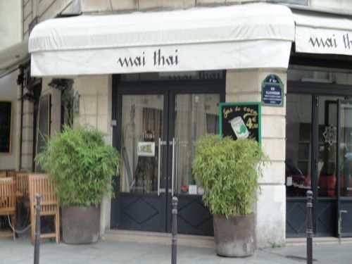 Mai Thai, restaurant Thaïlandais à Paris 3e, Metro Chemin Vert