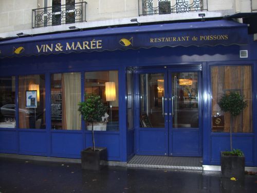 Vin et Marée Suffren, bon restaurant de poissons