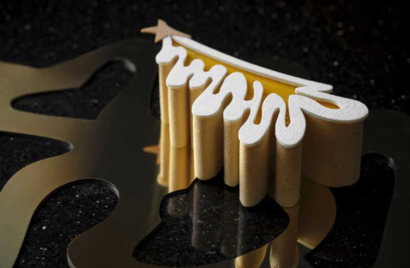 Bûche de Noël 2023 du Burgundy