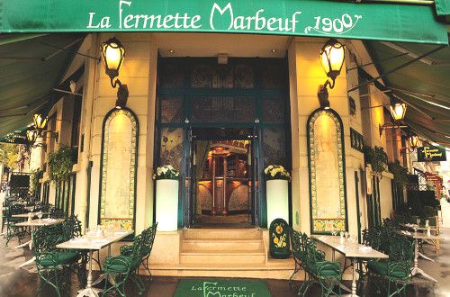 La Fermette Marbeuf restaurant aux Champs Elysées