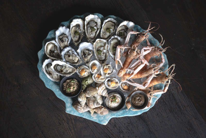 fruits de mer chez Istr