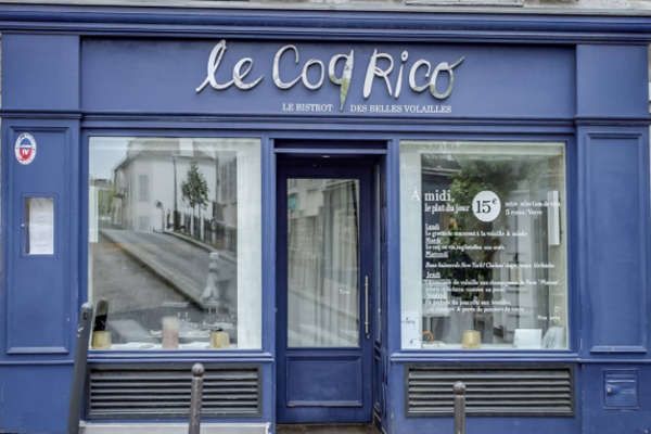 Restaurant Le Coq Rico Butte Montmartre 75018 Paris - Métro Lamarck-Caulaincourt